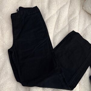 Chaps Boys Black Chinos